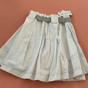 New Suno White  Cotton Skirt. Size small.